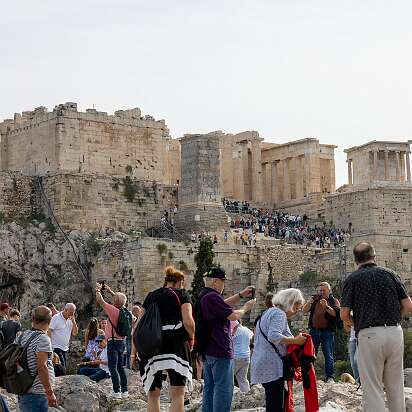 Афины, Акрополь Тадам! Вот таким мы увидели Акрополь во всей красе. Снято с пупыря холма который называется Ареопаг . Да да, именно здесь собирался ареопаг. Кто не в курсе –...