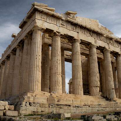 Афины, Акрополь И вот, тадам-тадам! Мы увидели собственно Парфенон . Я знаю, что таких фото не то, чтобы стопицот, а во много раз больше. Ну и что? Это Я именно так увидел...